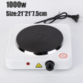 1000w Europe Electric Temperature Control   Burner  hot plate electric cooking